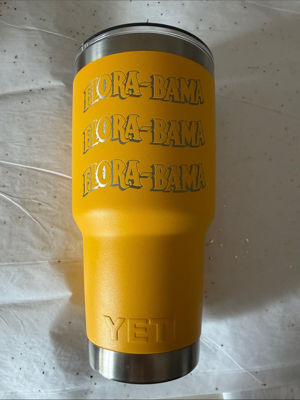 Yeti Alpine Yellow Flora-Bama 30 oz.